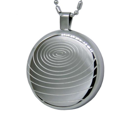 Iyashi Scalar Energy Pendant [Silver] - Click Image to Close