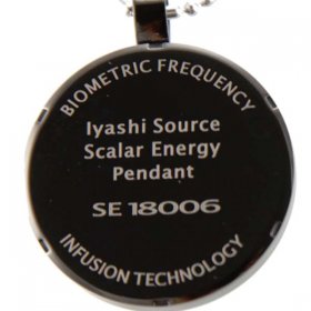 Iyashi Scalar Energy Pendant [Black]