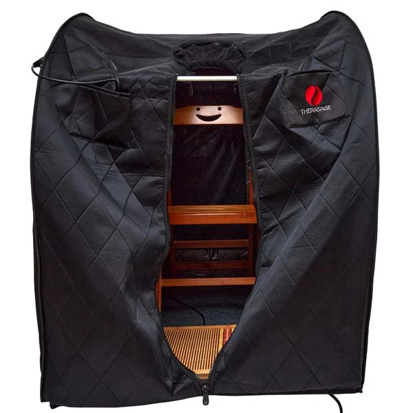 Therasage - Thera360 PLUS Personal Sauna (Black)