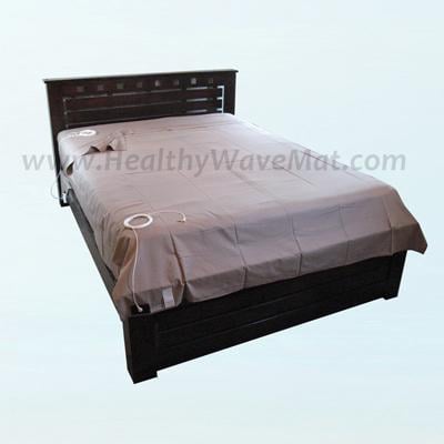 Queen Bed with top and bottom sheet