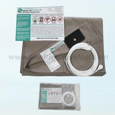 Earthing / Grounding Sheet, EMF Protection Blanket - 42.5"x70"