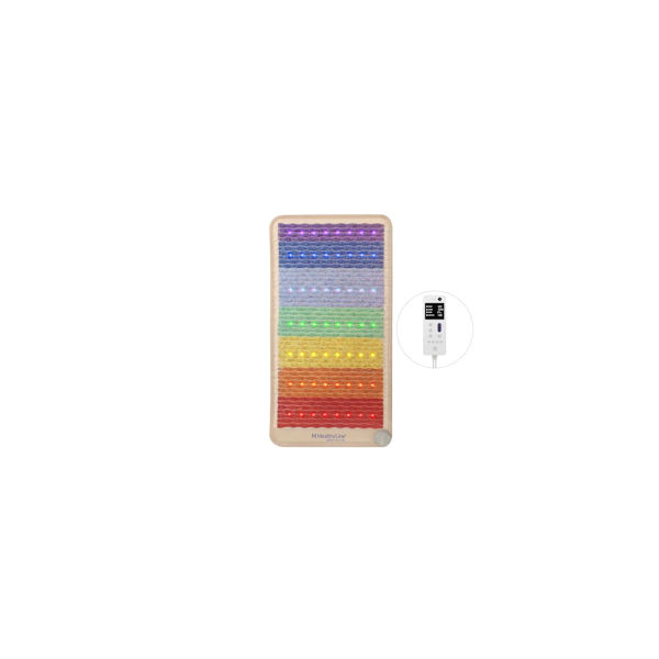 Healthyline Rainbow Chakra Mat 4020 Infrared, PEMF Mat - 4th ed.