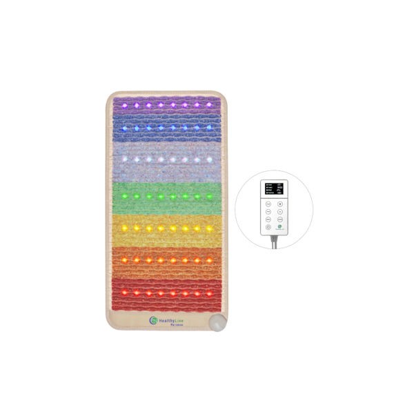 Healthyline Rainbow Chakra Mat 5024 - Infrared, PEMF Mat Healthyline Rainbow Chakra Mat 5024 - Infrared, PEMF Mat