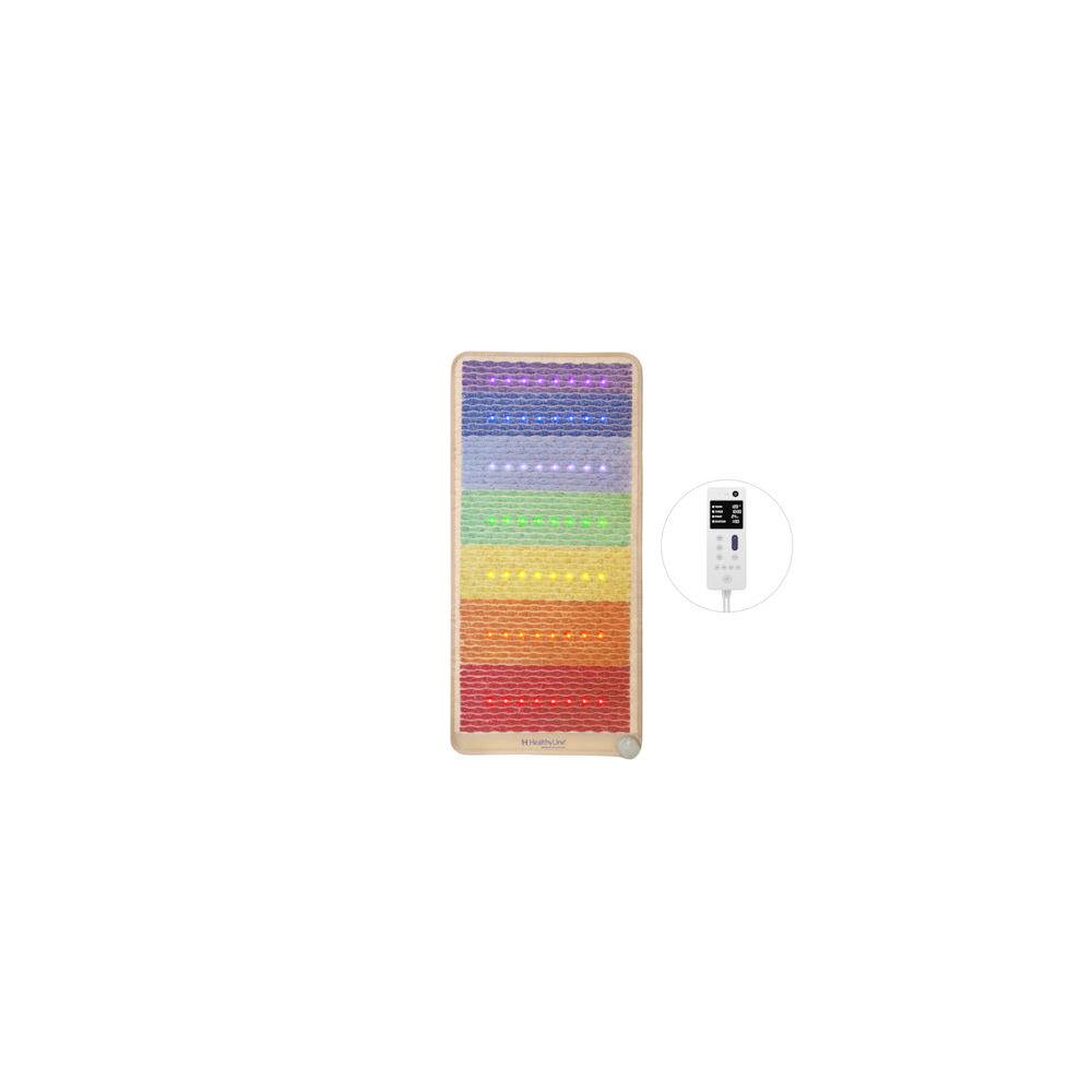 Healthyline Rainbow Chakra Mat 5024 Infrared, PEMF Mat - 4th ed. - Click Image to Close