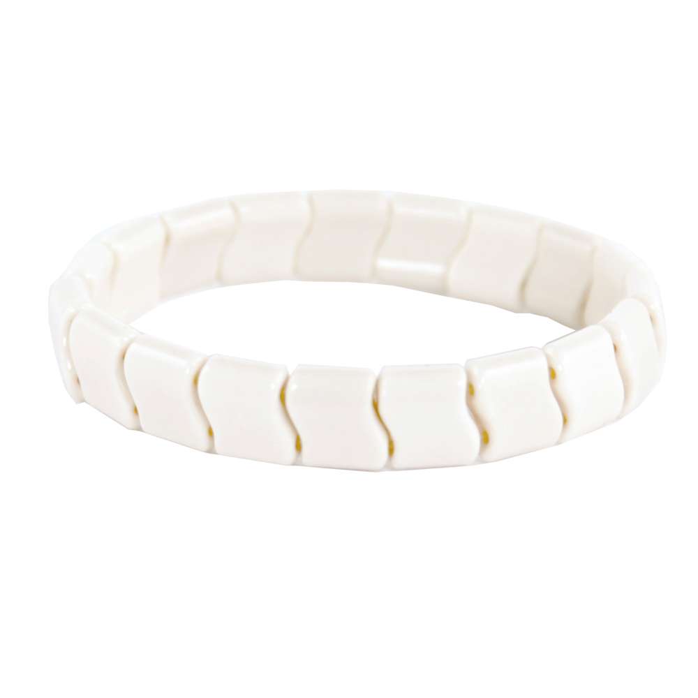 Iyashi Scalar Energy Bracelet [White] - Click Image to Close