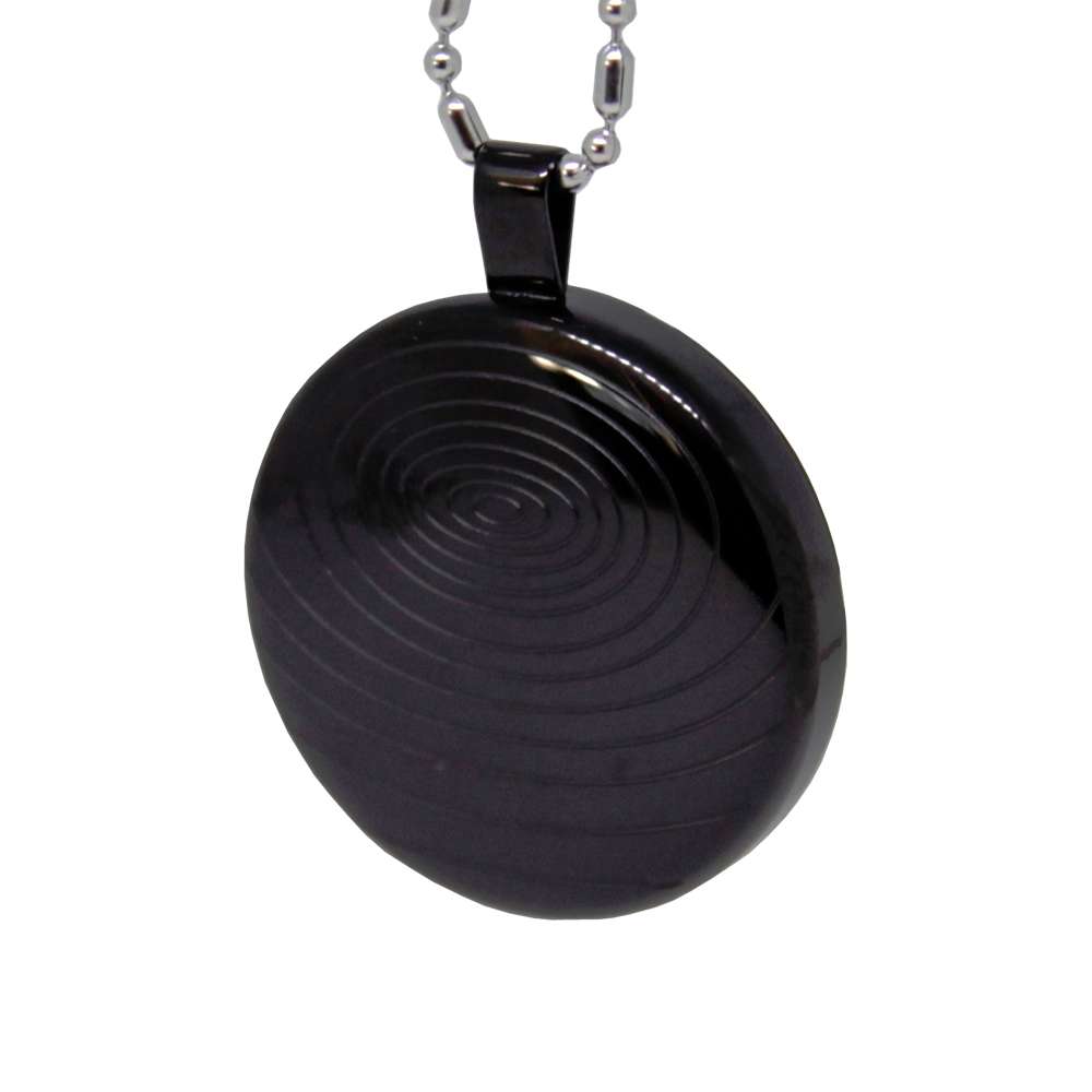 Iyashi Scalar Energy Pendant [Black] - Click Image to Close