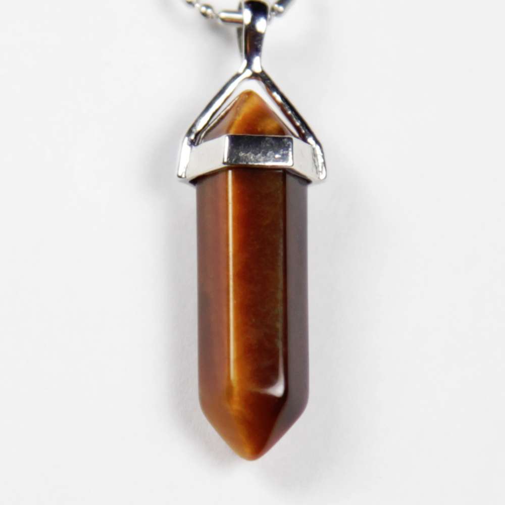 Iyashi Tigers Eye Scalar Energy Crystal Pendant - Click Image to Close