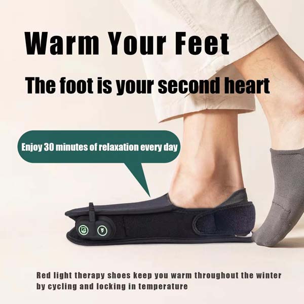 Freyara - 2x Red Light & Infrared Light Therapy Slipper 90LEDs Freyara - 2x Red Light & Infrared Light Therapy Slipper 90LEDs