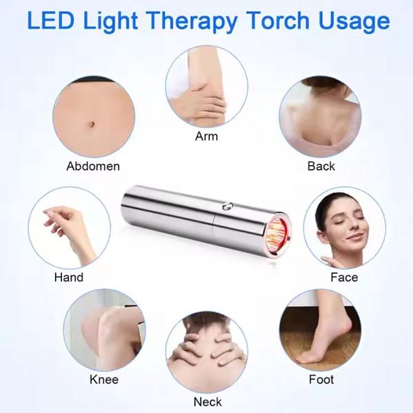 Freyara - 5-LED Red, Blue & Infrared Light Therapy Device