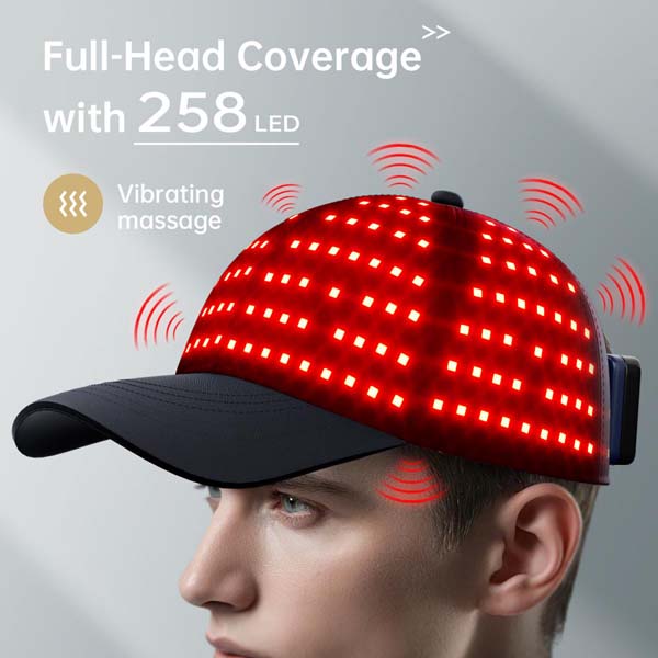Freyara - Red Light & Blue Light Therapy Cap 258 LEDs Freyara - Red Light & Blue Light Therapy Cap 258 LEDs