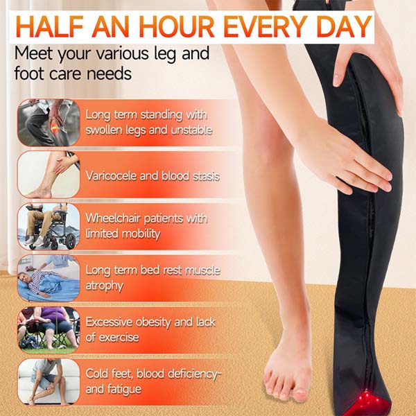 Freyara - Red & Infrared Light Therapy Leg & Foot Wrap 528 LEDs Freyara - Red & Infrared Light Therapy Leg & Foot Wrap 528 LEDs