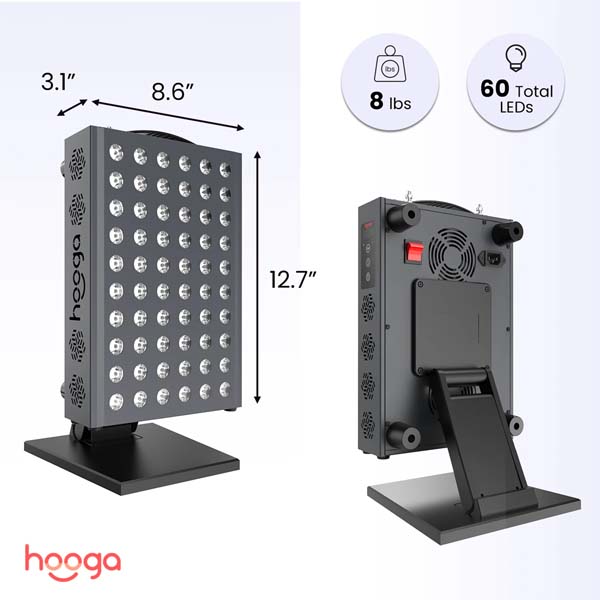 Hooga PRO300 Red Light Therapy Panel
