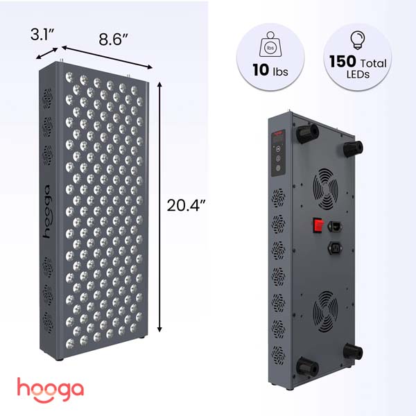 Hooga PRO750 Red Light Therapy Panel