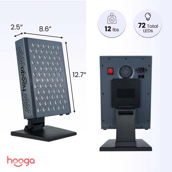 Hooga ULTRA360 Red Light Therapy Panel