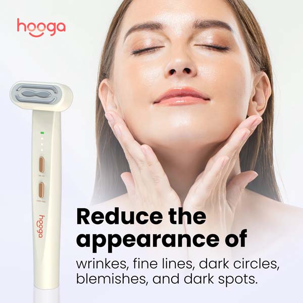 Hooga Red Light Therapy Facial Wand