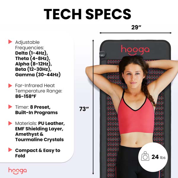 Hooga Infrared PEMF Mat