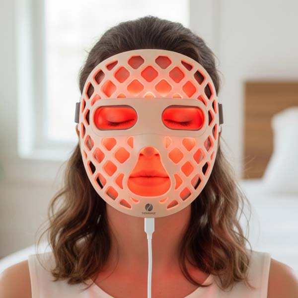 Therasage - TheraGlow Mask2Go+ Red Light Therapy Mask 3 Color