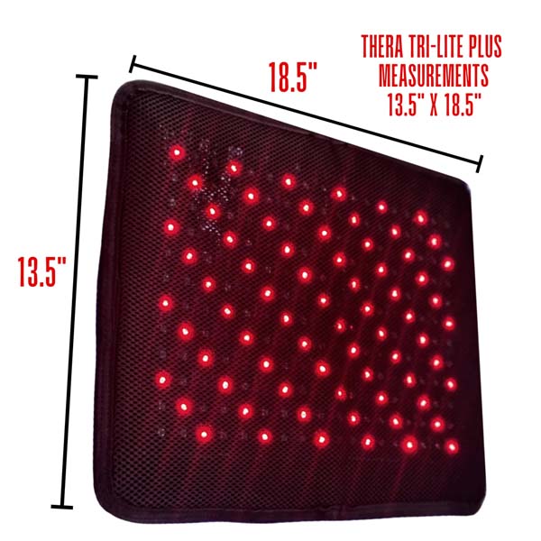 Therasage - Thera Tri-Lite Plus Red & Infrared Light Pad 18.5x13