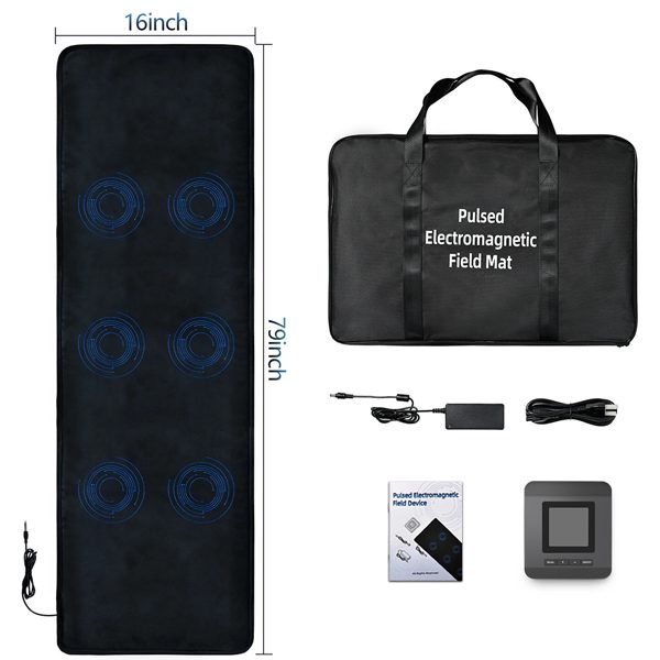 Bio PEMF Mat - Full Body 79x16 PEMF Therapy Mat 0.5-72Hz