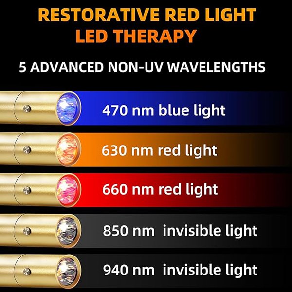 UTK Red Light, Blue Light, Near Infrared Light Therapy Pen UTK Red Light, Blue Light, Near Infrared Light Therapy Pen