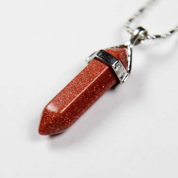 Iyashi Gold Stone Scalar Energy Crystal Pendant Iyashi Gold Stone Scalar Energy Crystal Pendant