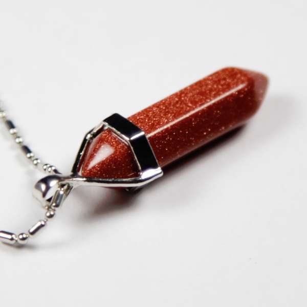 Iyashi Gold Stone Scalar Energy Crystal Pendant Iyashi Gold Stone Scalar Energy Crystal Pendant