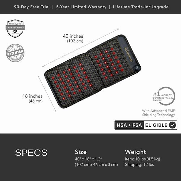 Healthyline Jet Chair 40x18 Far Infrared PEMF Mat Healthyline Jet Chair 40x18 Far Infrared PEMF Mat