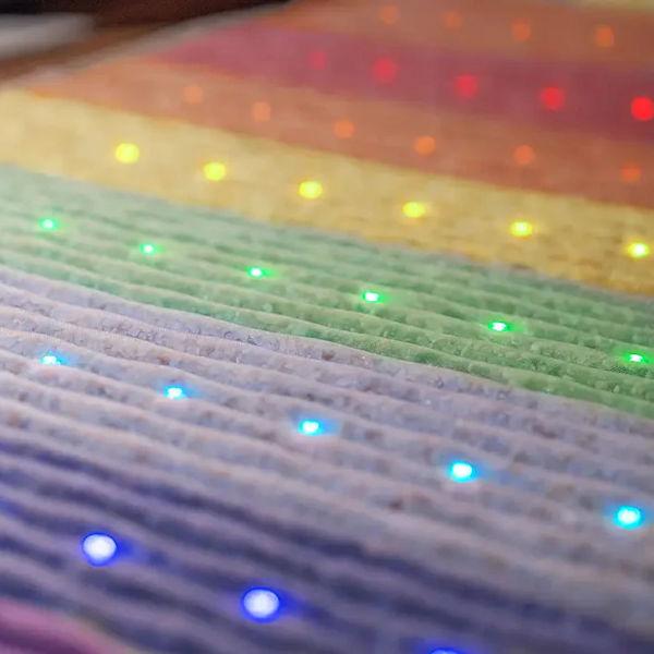 Healthyline Rainbow Chakra Mat 7428 - Infrared, PEMF Mat Healthyline Rainbow Chakra Mat 7428 - Infrared, PEMF Mat