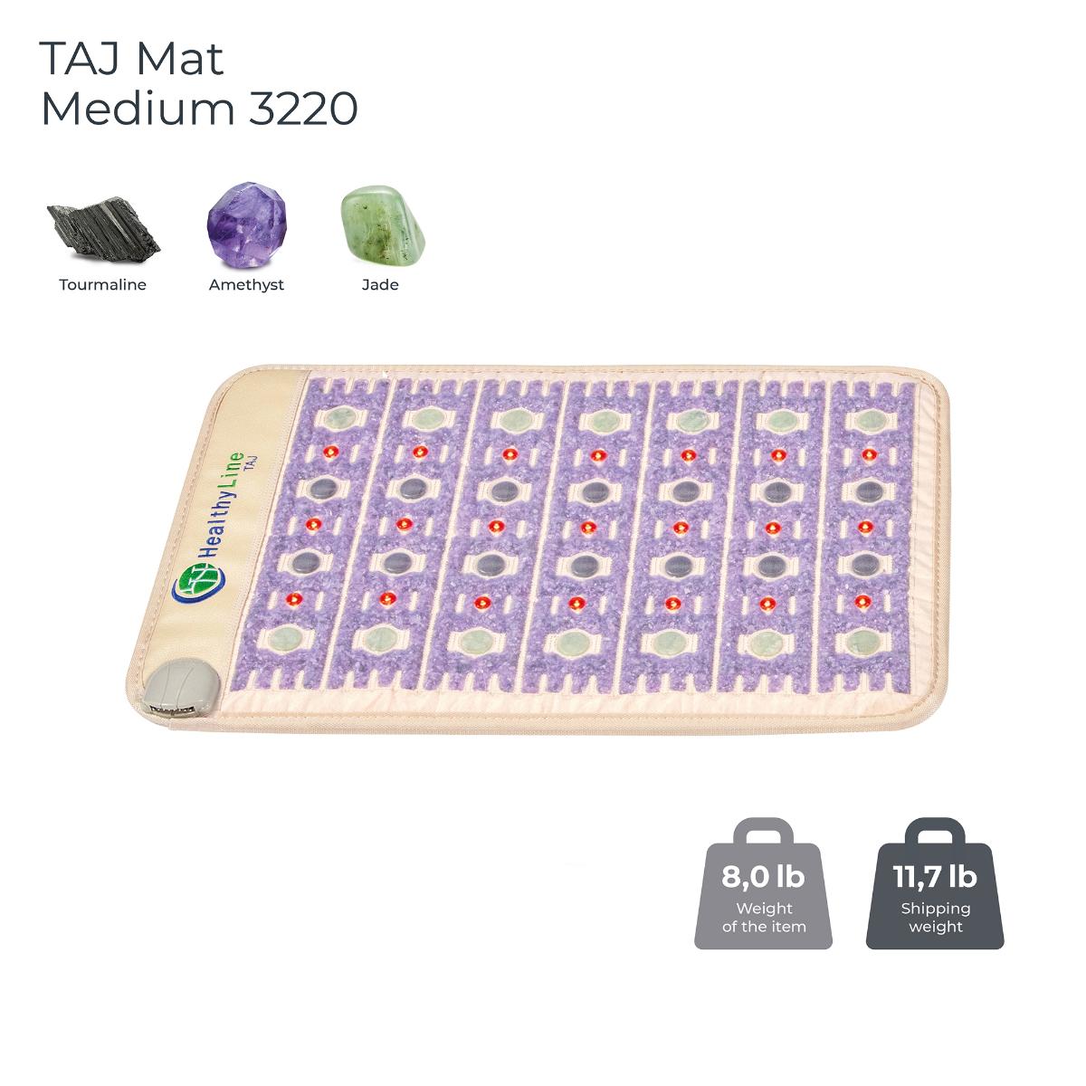 Healthyline TAJ Mat 3220 - Infrared, Red Light, PEMF Mat
