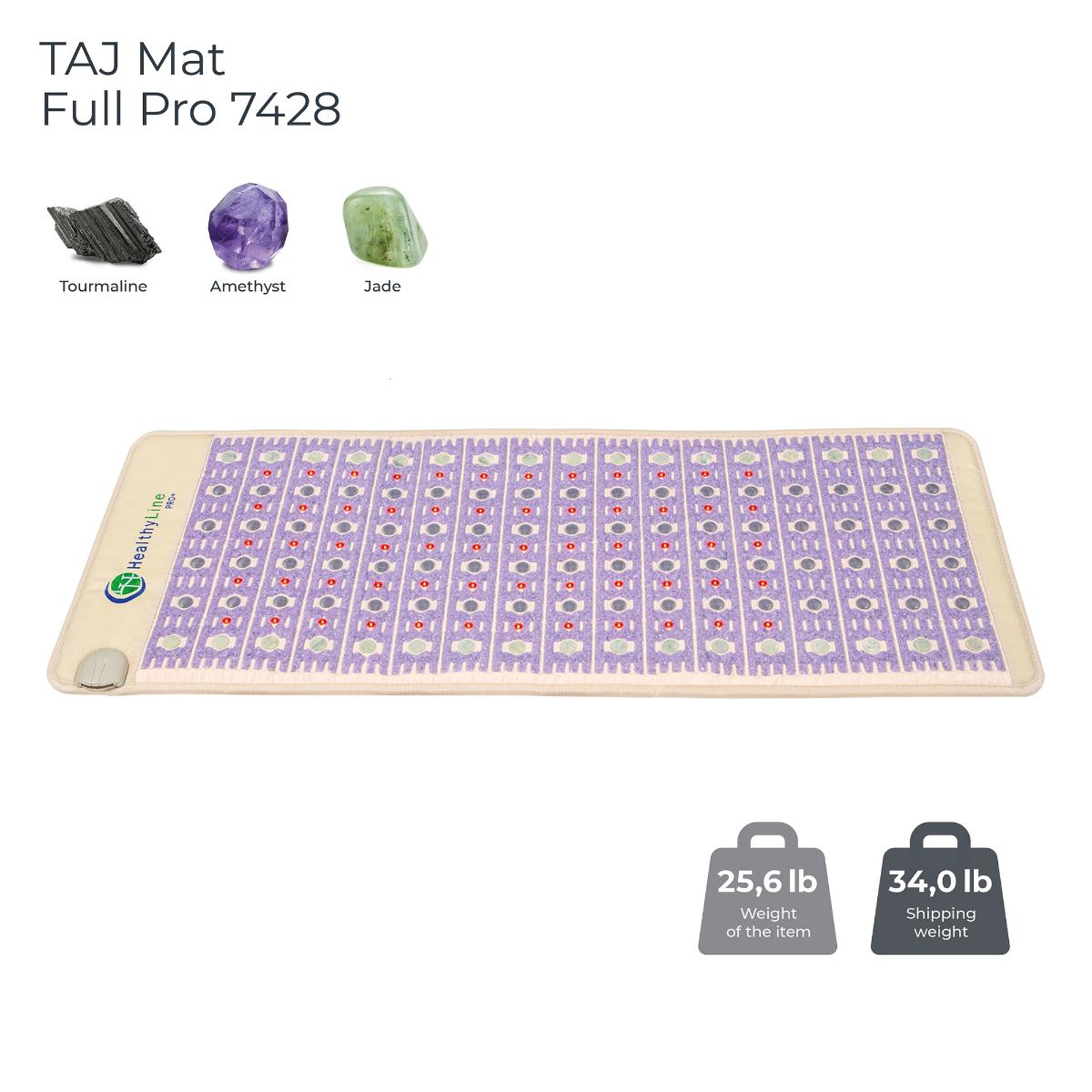 Healthyline TAJ Mat PRO Plus 7428 -Infrared, Red Light, PEMF Mat Healthyline TAJ Mat PRO Plus 7428 -Infrared, Red Light, PEMF Mat