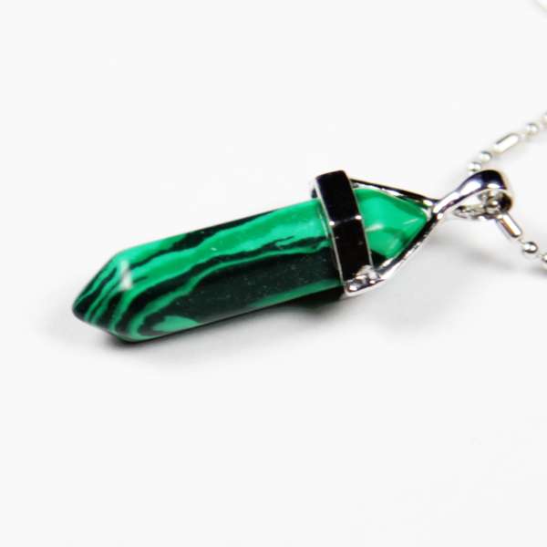 Iyashi Malachite Scalar Energy Crystal Pendant Iyashi Malachite Scalar Energy Crystal Pendant