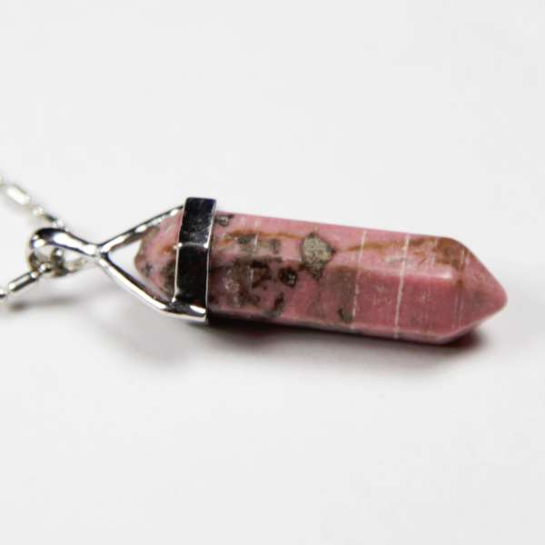 Iyashi Rhodonite Scalar Energy Crystal Pendant Iyashi Rhodonite Scalar Energy Crystal Pendant