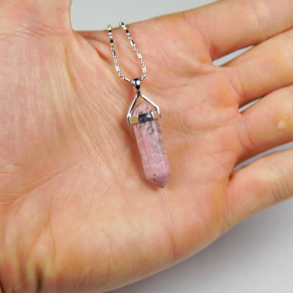 Iyashi Rhodonite Scalar Energy Crystal Pendant Iyashi Rhodonite Scalar Energy Crystal Pendant