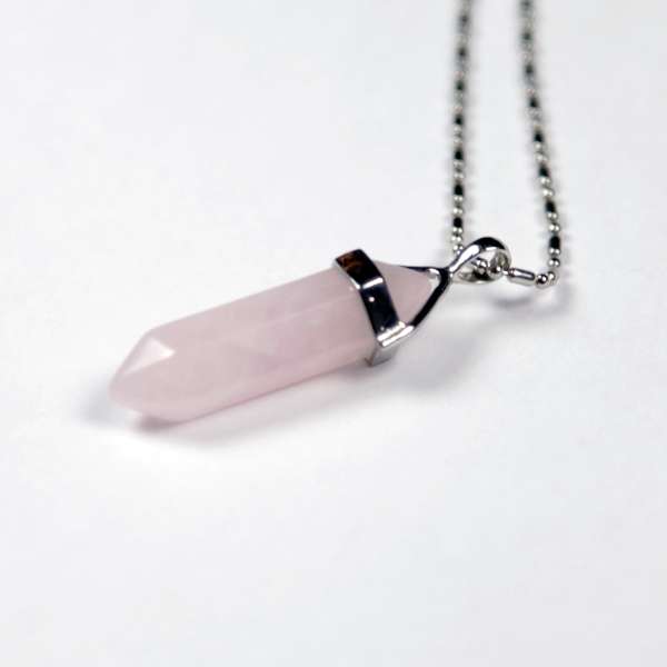 Iyashi Rose Quartz Scalar Energy Crystal Pendant Iyashi Rose Quartz Scalar Energy Crystal Pendant
