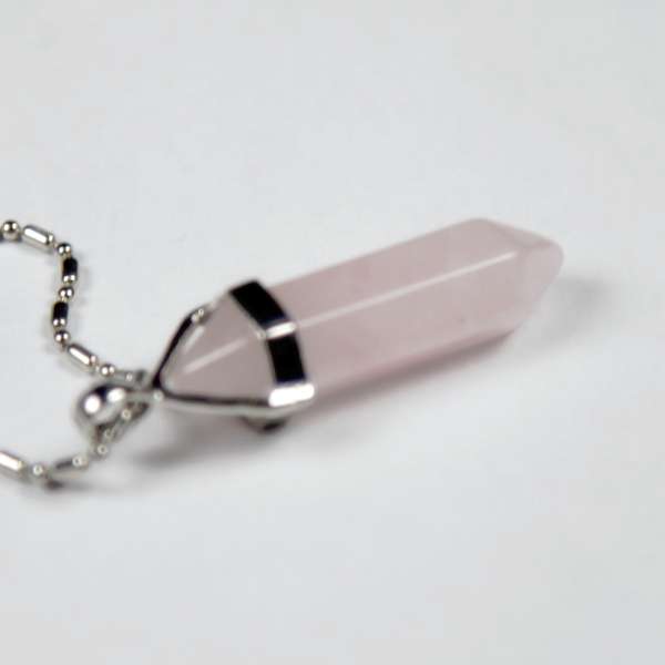 Iyashi Rose Quartz Scalar Energy Crystal Pendant Iyashi Rose Quartz Scalar Energy Crystal Pendant
