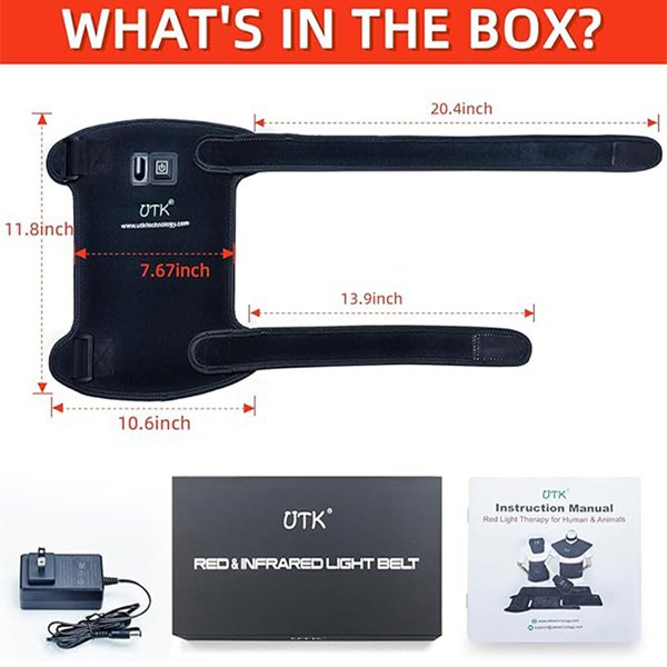 UTK Red Light & Near Infrared Light Therapy Knee Wrap UTK Red Light & Near Infrared Light Therapy Knee Wrap