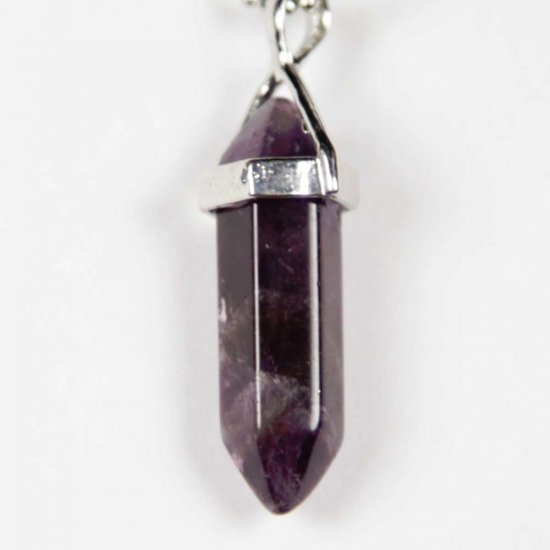 Iyashi Amethyst Scalar Energy Pendant - Click Image to Close