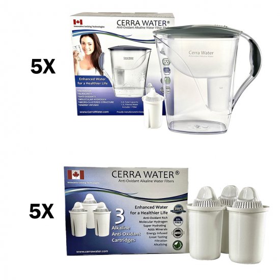 5+5 Cerra Water Distributor Starter Bundle - Click Image to Close